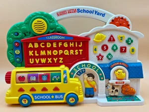 VTech Little Smart School Yard Interactive Educational Toy Tested Works - Picture 1 of 4