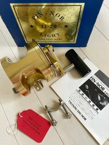 Carrete de pesca Fin-Nor Light 12-20 raro de colección usado excelente Japón - Imagen 1 de 10