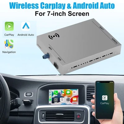 7" Wireless Carplay Apple＆Android Auto Navigation Retrofit For Volvo V40 V60 S60 - Image 1 of 4