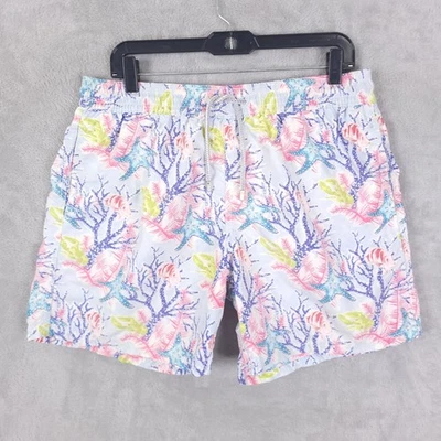 Vilbrequin Moorea Hawaii Swim Trunks Shorts Mens Sz XL Lined Drawstring Starfish - Image 1 of 4