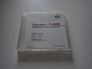 Genuine Nissan Programme CD-ROM Software Disc 25920 (T195) - Picture 1 of 6