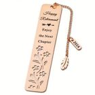 Happy Retirement Bookmarks Stainless Steel Book Clip Book Accessories