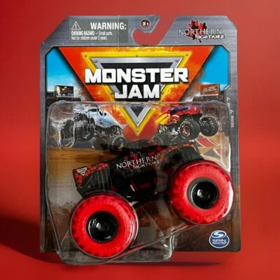Monster Jam - Northern Nightmare 2019 neumático rojo coleccionable Monster Truck. ¡NUEVO! Foto 1 de 4