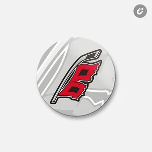 Carolina Hurricanes NHL | 4"" X 4"" imán decorativo redondo - Imagen 1 de 2