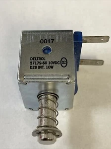 Deltrol Controls 57179-60 10VDC, D28 Pull Push  Int , 10 W  Brand New Solenoid - Picture 1 of 7