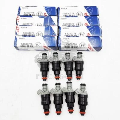 8x OEM NEW AURUS FUEL INJECTORS FOR 1996-1999 Jeep & Dodge 5.2L 5.9L V8 53030778 - Imagem 1 de 4
