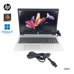 HP ProBook 455R G6 15.6'' Laptop AMD Ryzen 5 3500U 16GB 256GB SSD W11 Pro H3077 - Picture 1 of 18