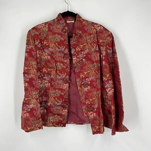 Chaqueta roja china para mujer talla 40 - Imagen 1 de 3