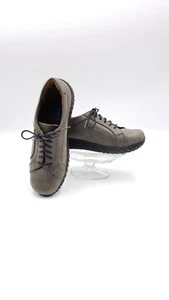 WOLKY Womens Satori Shoe Lace Up Gray Leather 38 US Size 7M PreOwned - Picture 1 of 12