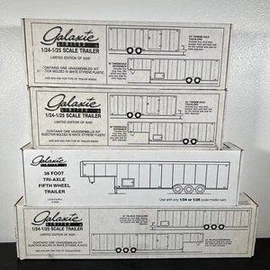Lot of 4 GALAXIE Limited Enclosed Trailer Models, Kits, 24' 32' 38' 44' [FZ04] - Picture 1 of 7