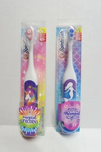 2 Arm & Hammer Kids Spinbrush-Mermaid/Unicorn -battery Operated-(Included) - Picture 1 of 2