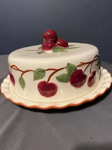 Franciscan Apple Large Covered Cake Plate - Made in Portugal ( Read Description) - Picture 1 of 9