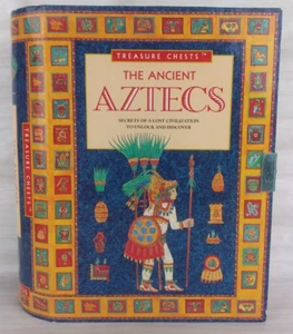 The Ancient Aztecs Treasure Chest Kit by Fiona Macdonald - Picture 1 of 6