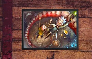 High quality fanart of Rick & Morty - Picture 1 of 5