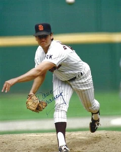 SAN DIEGO PADRES LEGEND DAVE DRAVECKY SIGNED 8X10 ALL STAR GIANTS COMEBACK - Picture 1 of 1