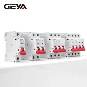 GEYA AC Mini Circuit Breaker 1-P 6/10/16/25/32/40/50/63A 6kA C Type Safe Switch - Picture 1 of 13