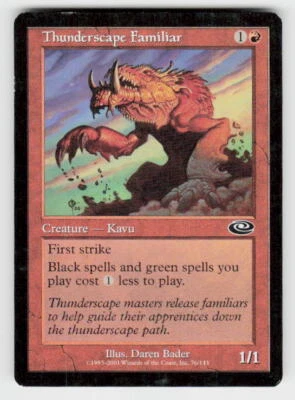 Planeshift #76 Thunderscape Familiar - Image 1 of 2