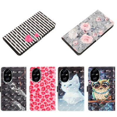 For Huawei P40 P50 P30 P20 Mate60 3D Luxury Painted Wallet Case Phone Case Cover - Image 1 of 4