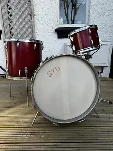 More details for vintage drum kit for repair or spares.