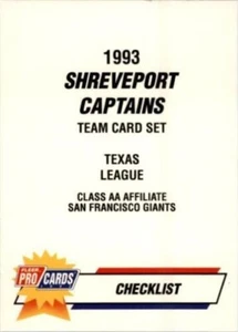 B3144- 1993 Fleer / Procards Neuling BB Karten Group14 -du Pick- 15 + Kostenlose - Bild 1 von 103