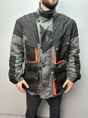 Dainese Men’s Gore-Tex Motorcycle Jacket Cordura Black/Gray Size 58 XL/2XL - Image 1 of 4
