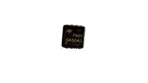 2 pieces AON7403 AO7403 7403 Mosfet DFN8  -USED GUARANTEED- - Picture 1 of 2
