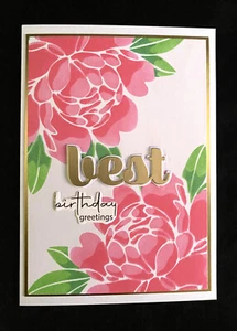 Handmade Birthday card - Picture 1 of 3
