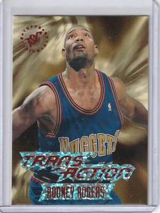 1995-96 Topps Stadium Club Rodney Rogers Trans Action Insert Nuggets/Clippers - Picture 1 of 2
