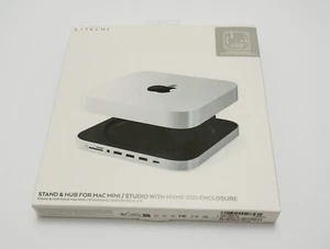 Satechi Mac Mini M1/M2 Hub, Docking Station mit M.2 NVME SSD - Photo 1/5