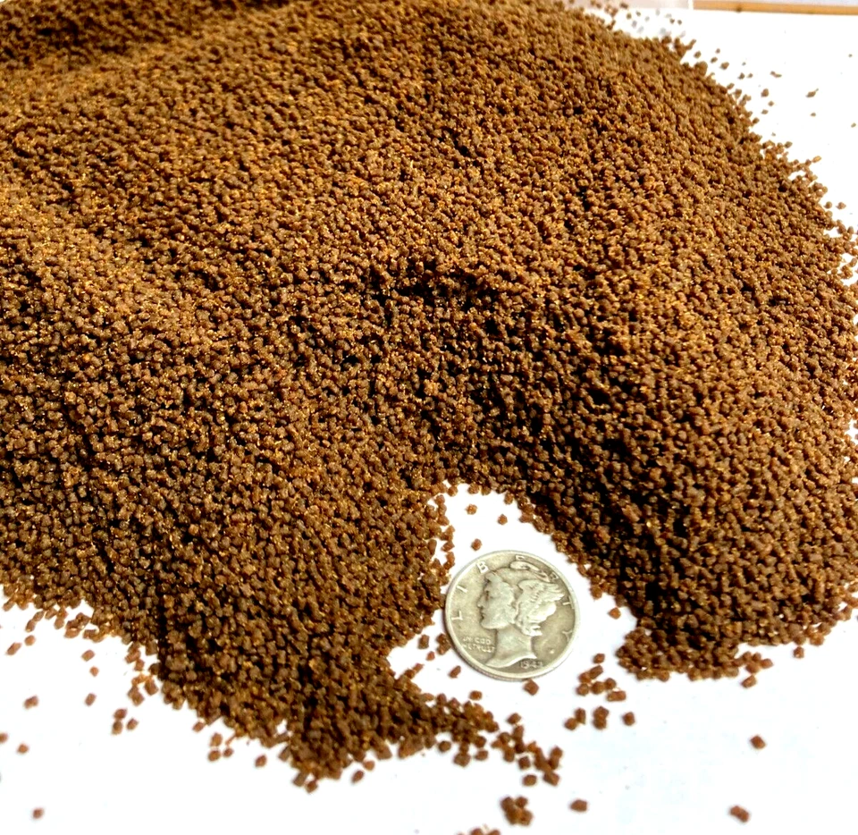 BARNACLE BILL 1/2 LB Premium "Betta" 1 mm Sinking Pellets with "Color Enhancer" Fish Food