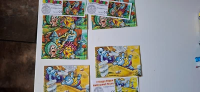 Ü-Ei / Puzzle / 3x Aqualand ,2x Happy Hippo Hollywood Stars - Bild 1 von 4