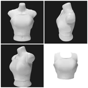 Women s Karate Chest Guard Karate Chest Protector Boxing Breast Protectors - Picture 1 of 13