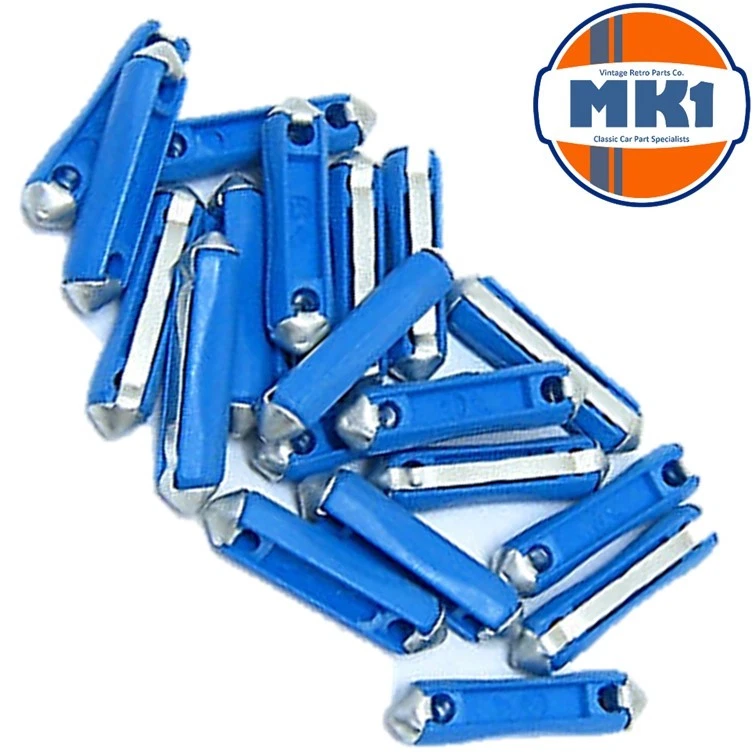 Ford Escort, Cortina, Capri, Fiesta, Orion 25a mp Continental Cermic Fuse's X20 Foto 1 de 1