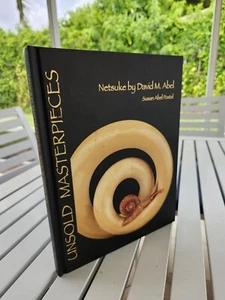 UNSOLD MASTERPIECES: NETSUKE BY DAVID M. ABEL & SUSAN ABEL POSTAL 2013 SIGNED - Picture 1 of 2
