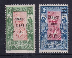 ST PIERRE & MIQUELON SMALL RANGE OF 35 INC SG291 & SG308 UNMOUNTED MINT CAT £440 - Picture 1 of 3