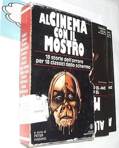 cofanetto 2 volumi AL CINEMA CON IL MOSTRO ( 1981 ) OSCAR MONDADORI 1 EDIZIONE - Imagen 1 de 1