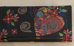 !Ay Guey! Womens Satin Wallet New No Tags Mexico - Picture 1 of 6