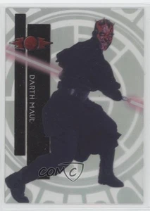 2015 Topps Star Wars High Tek Form 1 Emperor's Throne Room Window Darth Maul n6y - Picture 1 of 3