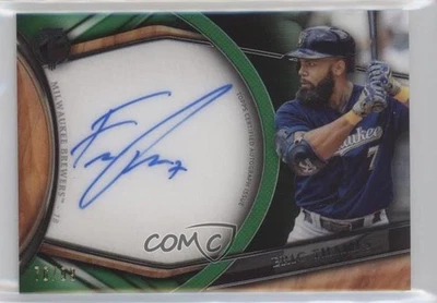 2018 Topps Tribute Tribute Auto Green /99 Eric Thames #TA-ET Auto - Image 1 of 2