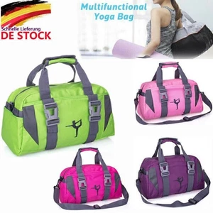 Sporttasche Reisetasche modisch Damen Yoga Pilates Strand Freizeit Gym Tasc W8B0 - Bild 1 von 17