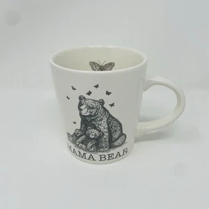 Mama Bear With Baby Bear Mug Butterfly Inside Rim Williams Sonoma Ceramic - Picture 1 of 13
