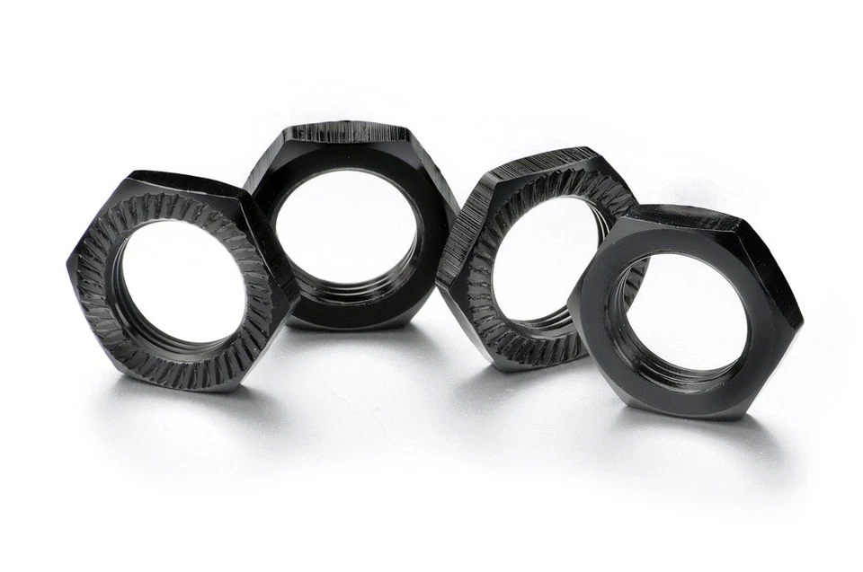 Absima Radmutter selbstsichernd 17mm schwarz (4 St.) 1/8 Modelle 2560006 - Bild 1 von 1