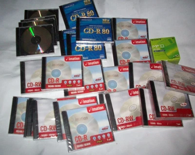 Mixer  Imation CD-R Disc 700mb/80 Minutes MFD ALL New Sealed Joblot - Image 1 of 4