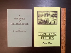 2 New England History Books: Billingsgate by Echeverria, Cape Cod Echoes by Rich - Foto 1 di 22