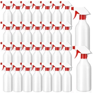 30 Pack Plastic Spray Bottles 16 oz Leak Proof Squirt Bottle Refillable Empty... - Picture 1 of 6