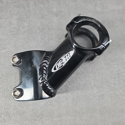 Delta Mountain Bike MTB MTN Stem 60mm 31.8mm + 40° 1-1/8” Black Aluminum - Image 1 of 4