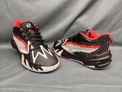 Puma Boys Scoot Zeros PDX Away Jr. Sneakers Black Red Size 6.5 Display Model - Image 1 of 4