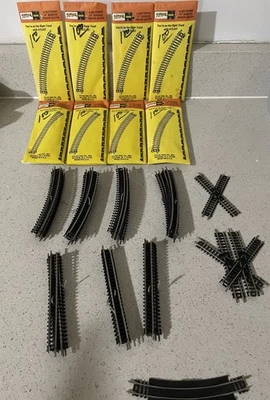 Atlas N Gauge Track Assortment Curves, Straights Lot Of 85 - Image 1 of 4