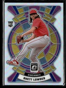 2025 Donruss #1 Rhett Lowder Stained Glass - Picture 1 of 2