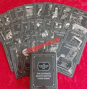 THE KRAKEN Black Spiced Ron - Juego de Cartas Beast's Battle Top Trumps (Nuevo/Sellado) - Imagen 1 de 5
